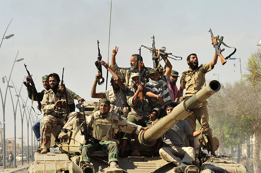 Allies Open Air Assault on Qaddafi's Forces in Libya - The New