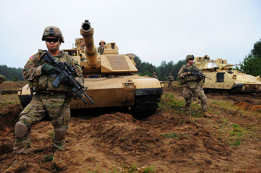 Soldiers from the 1st Cavalry Division deployed in Europe, October 14, 2014 (photo: US Army/Sgt. Daniel Cole)