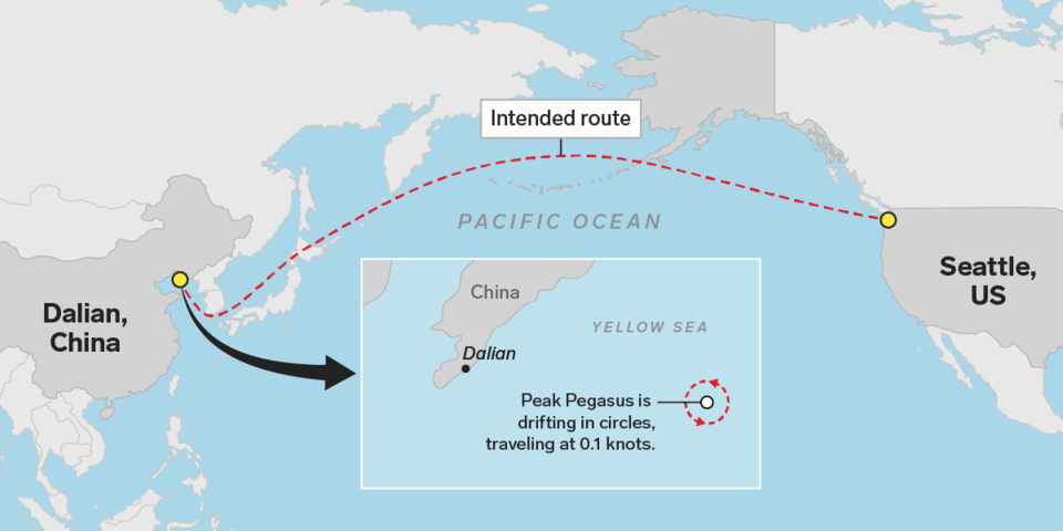 image peak pegasus map