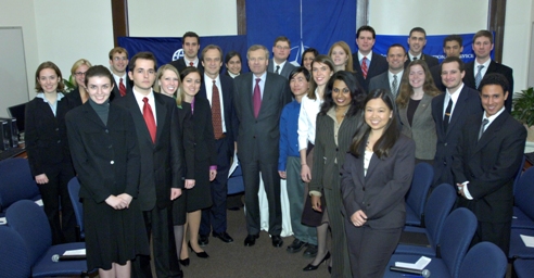 NATO Secretary General engages young Atlanticists during DC visit