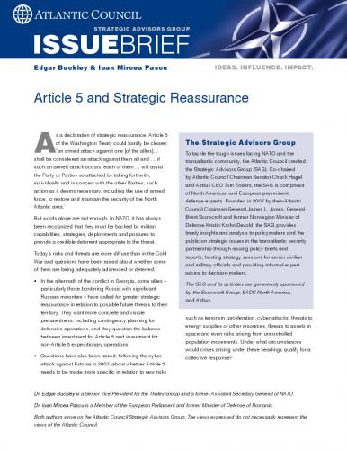 Article 5 and Strategic Reassurance