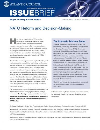 NATO Reform and Decision-Making