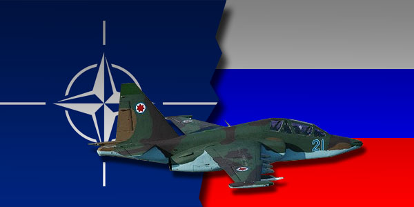 NATO and Russian fighter aircraft in joint counter-terrorism exercise