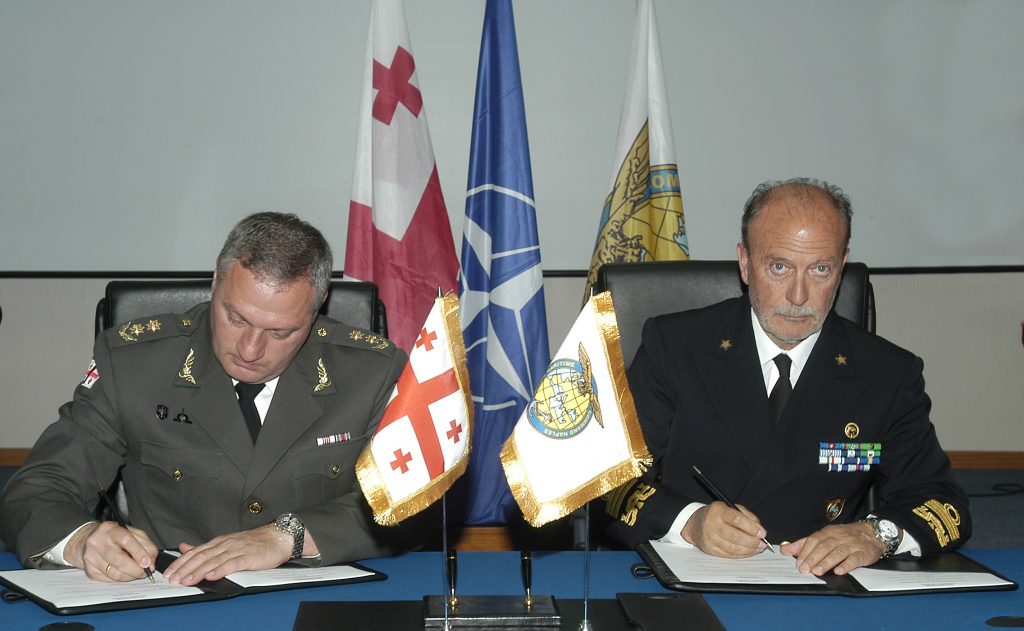 NATO and Georgia Sign Agreement on Operation Active Endeavour