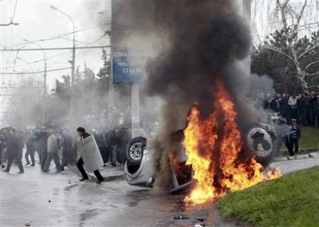 U.S. and Russian Bases in Kyrgyzstan Affected by Unrest