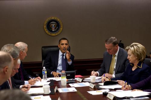 Obama National Security Principals Meet on NATO Nuclear Issues