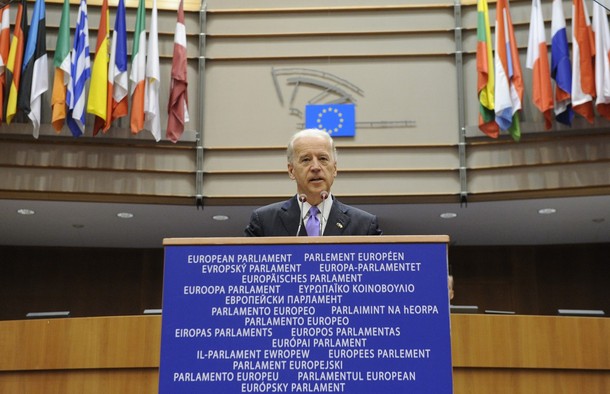 Biden Seeks Cooperation from European Parliament