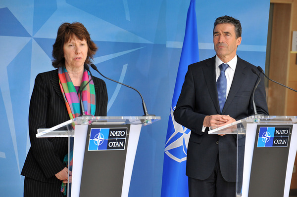 Rasmussen and Ashton Discuss Bosnia and EU-NATO Cooperation