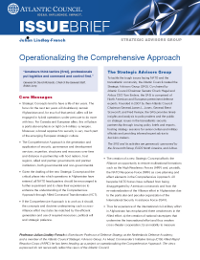 Operationalizing the Comprehensive Approach