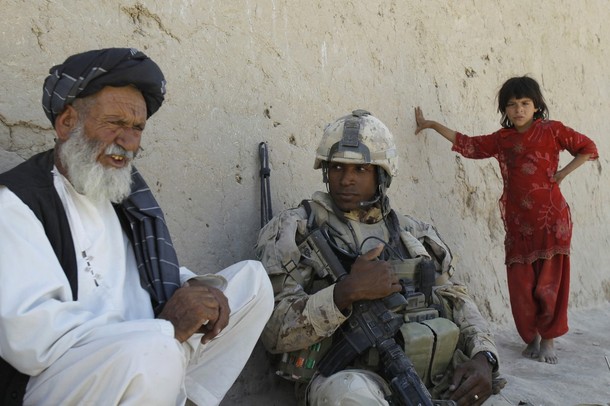 “They say you’ll leave in 2011 and the Taliban will chop their heads off.”