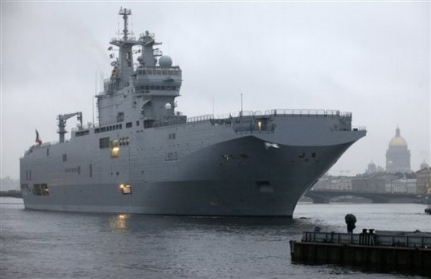 France to build two warships for Russia-Sarkozy