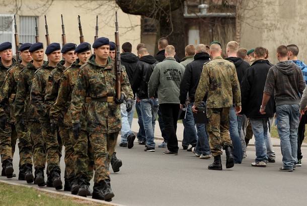 Conscription in Germany may be on the way out