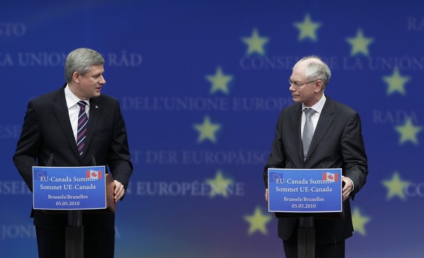 Canada, EU on track for free trade deal in 2011: minister