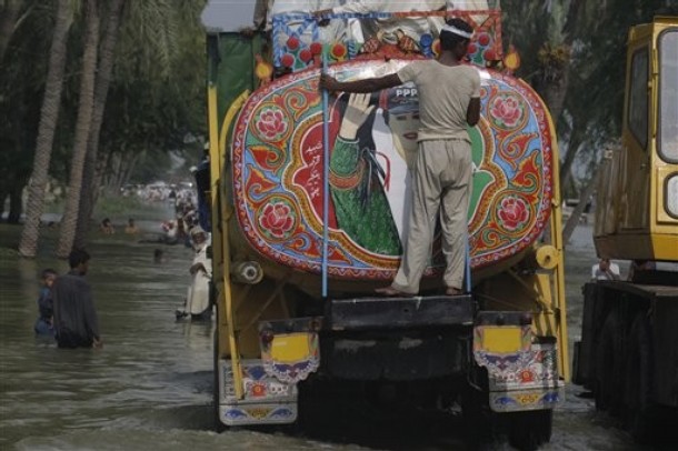 NATO Supply Route to Afghanistan Disrupted by Pakistan Floods