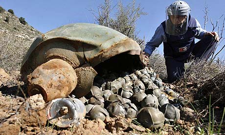 Moldova becomes first country to destroy cluster munitions