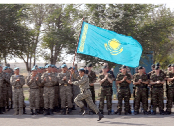 U.S., British troops to train with Kazakh forces