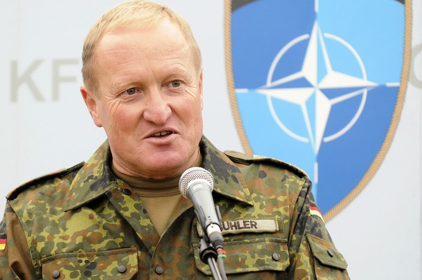 German general takes command of NATO peacekeepers in Kosovo