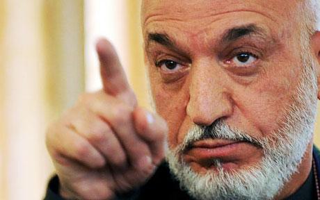 Hamid Karzai criticises Russian drug raid