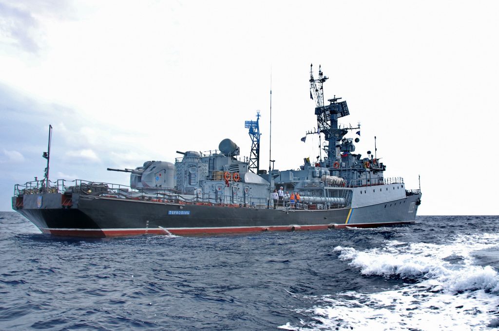 Ukrainian ship joins NATO’s counter-terrorism operation in eastern Mediterranean