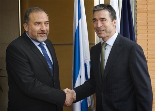 NATO chief sees group’s future involvement in Israeli Arab peace process