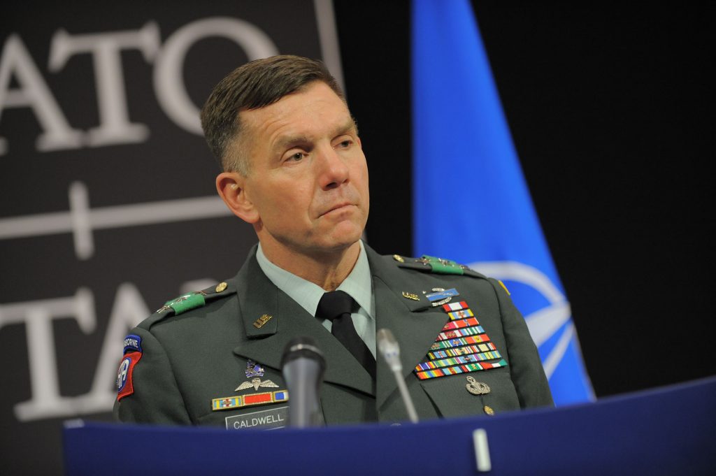 Commander of NATO Training Mission Afghanistan addresses EU