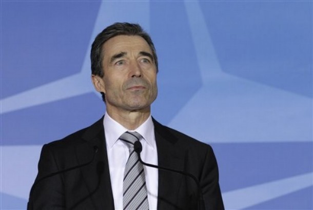 NATO Chief: “We are there to protect the Libyan people, not to arm the people”
