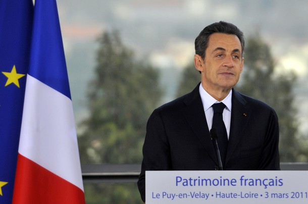Sarkozy: “France is not in favour of military intervention or an intervention by NATO”