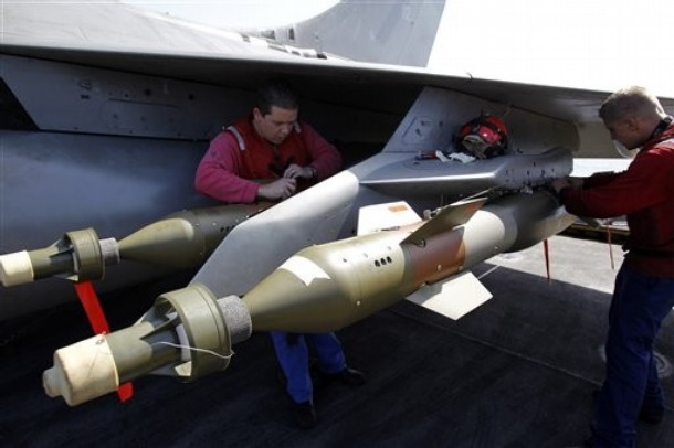 NATO runs short on some munitions in Libya