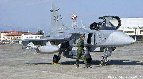 US fuel stops Sweden’s jets from flying Libya mission