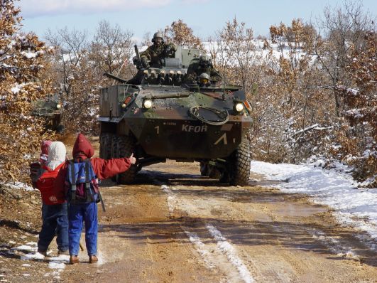 Cold War neutrals now taking sides, timidly