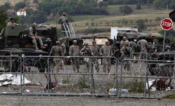 NATO’s decision to send relief force to Kosovo