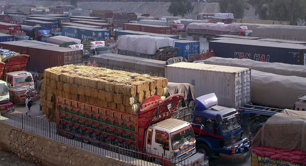 Russia threatens to cut off NATO supply routes