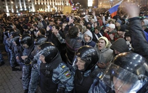 No Russian Revolution, But Seeds of Opposition Growing