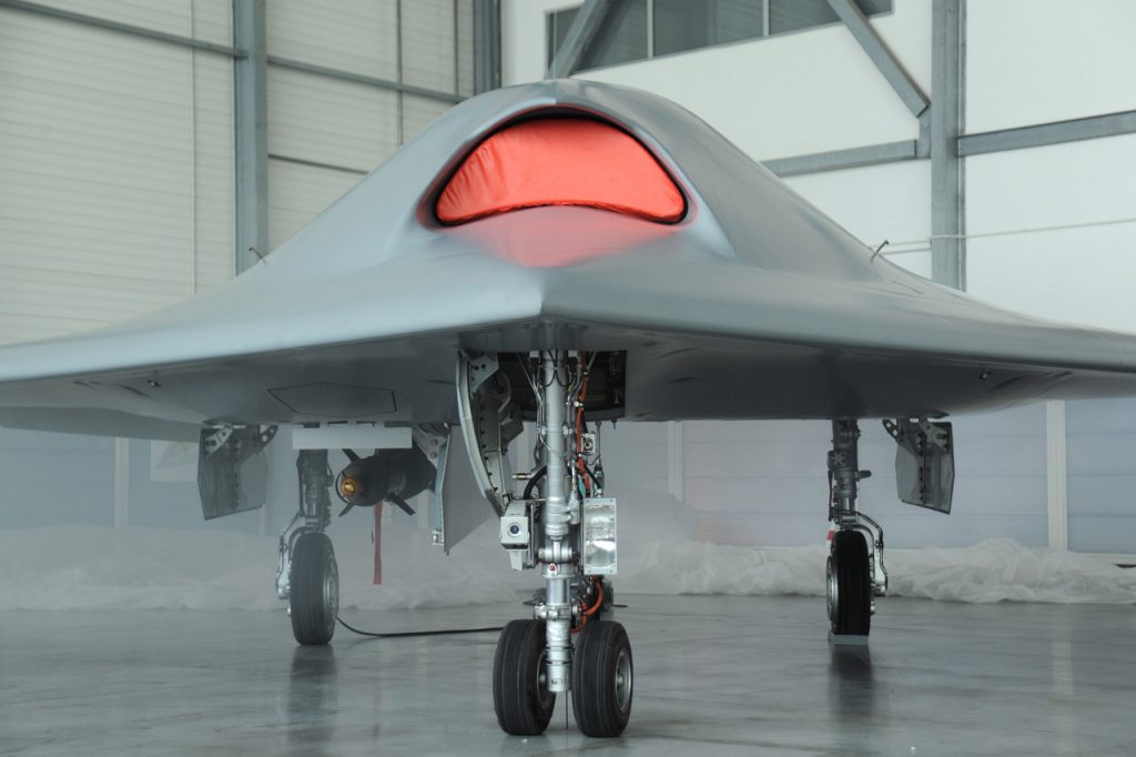 Europe’s first experimental stealth combat drone is rolled out