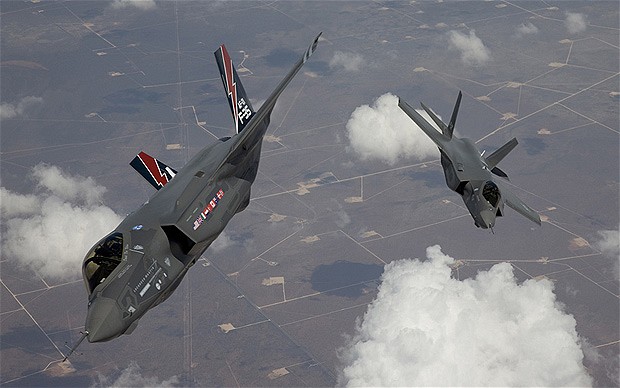 F-35 Joint Strike Fighter ‘unable to land on aircraft carriers’