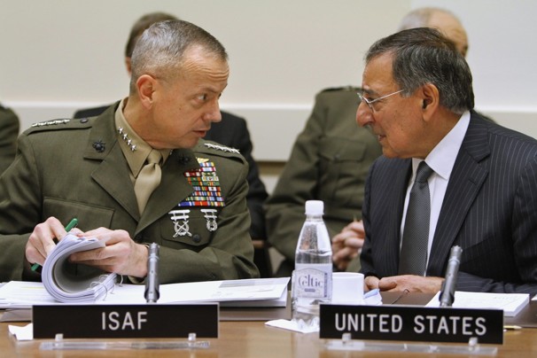 U.S., NATO seek to clarify Panetta comments on ending Afghan mission