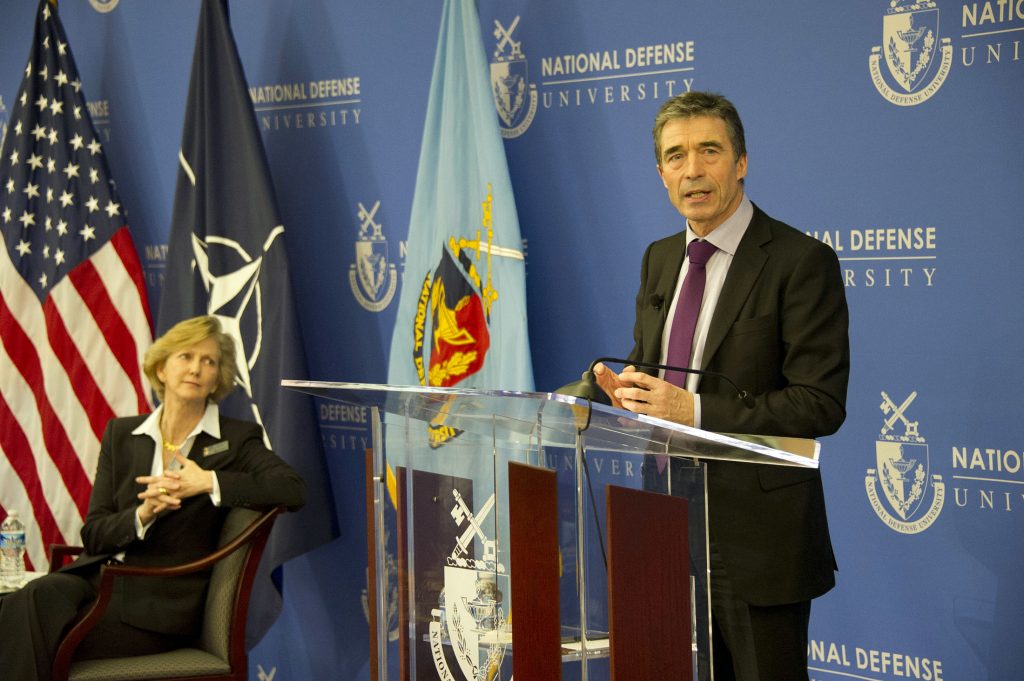 Rasmussen: ‘NATO doesn’t just talk about security – NATO delivers security’