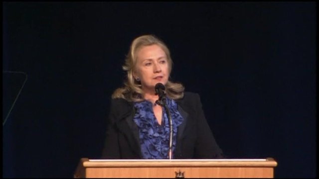 Clinton: ‘a strong America is welcoming new powers into an international system’