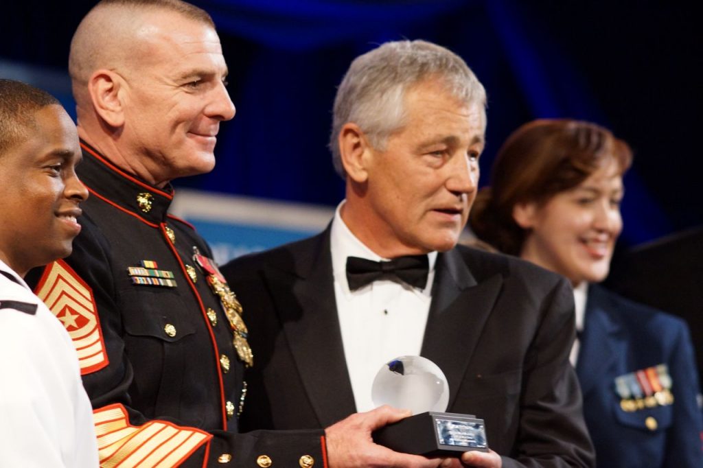 Hagel: Enlisted Troops Don’t Make Policy But Always Carry It Out