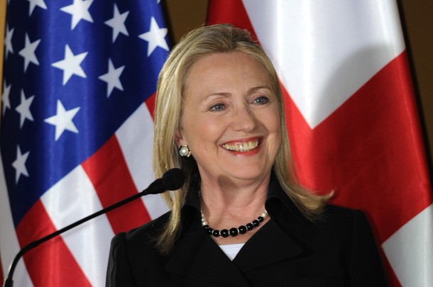 Clinton on Georgia-US defense cooperation and NATO membership