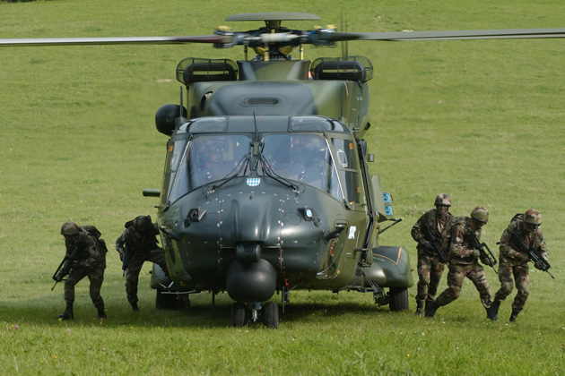 German helicopters participate in exercise in New Mexico