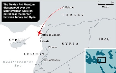 Report: Turkey secretly asks NATO to consider no-fly zone in the event of further Syrian aggression