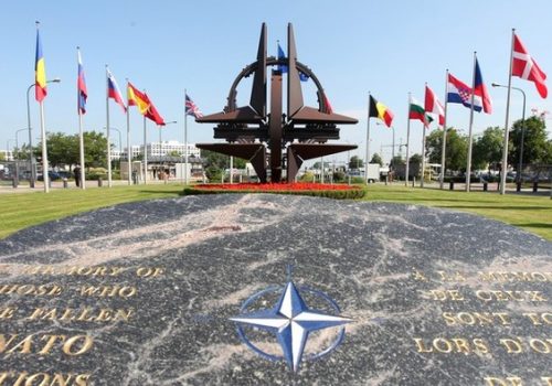 NATO Headquarters, Brussels Flags
