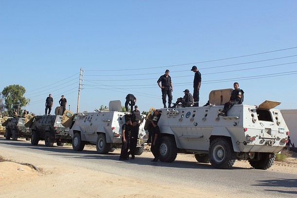 Top News: In Biggest Deployment Under Peace Treaty, Egypt Army Pushes More Reinforcements into Sinai