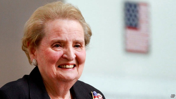 Madeleine Albright on Czech Atlanticism