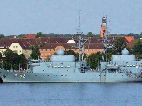 Report: Germany helping Syria rebels with spy ship intel