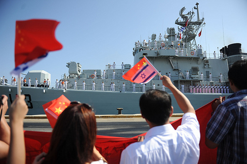 Chinese warships dock in Israel for first time