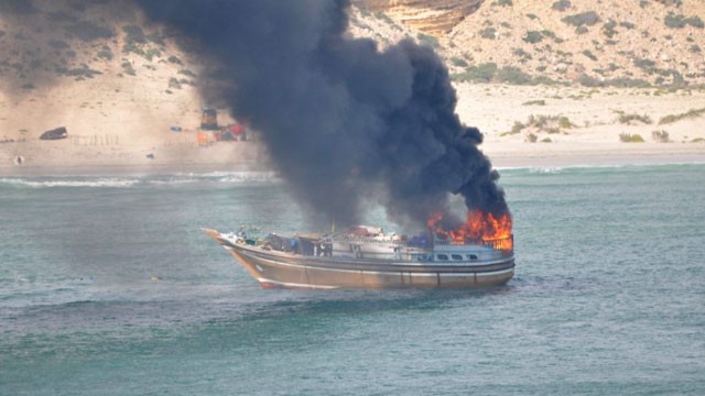 Dutch Warship Destroys Pirate ‘Mother Ship’