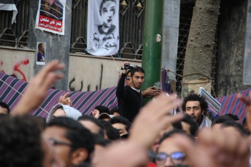 Abanoub Emad: Eye Witness to the Horrors of Street Clashes From Behind the Lens of a Camera [Faces of Egypt]