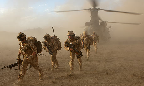 Nearly half of British forces to leave Afghanistan in 2013